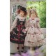 Miss Point Strawberry Pictorial Blouse Salopette JSK and One Piece(Reservation/2 Colours/Full Payment Without Shipping)